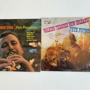 Pete Fountain Licorice Stick & Walking Through New Orleans LP VG+ Vinyl